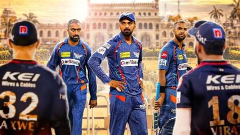 lsg vs rcb today match.